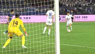 绝平！三镇5分钟2球2-2英博 19岁毛伟杰中超首球图多列点射绝平