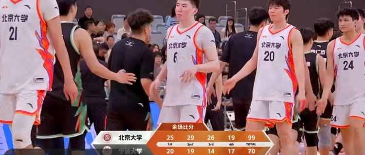 CUBAL-管子煜24+7 汪志鹏21+6 北京大学轻取宁波大学挺进八强