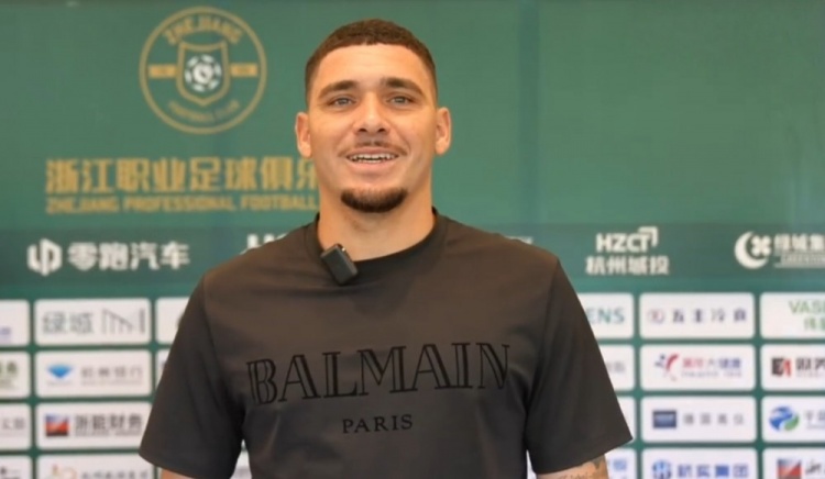 卡列洛：非常高兴能够加盟浙江FC 希望用进球让大家享受胜利